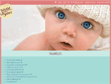 Tablet Screenshot of naamwijzer.nl